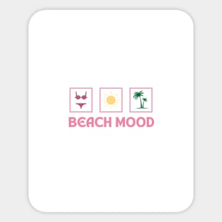 BEACH MOOD Sticker